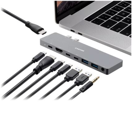 Canyon - Dockingstation Power Delivery voor MacBook 8in1