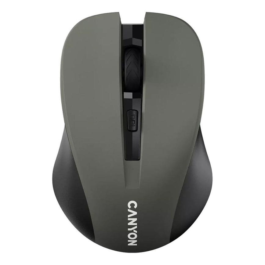 Canyon - Draadloze muis 800/1000/1200 DPI 2xAAA grijs