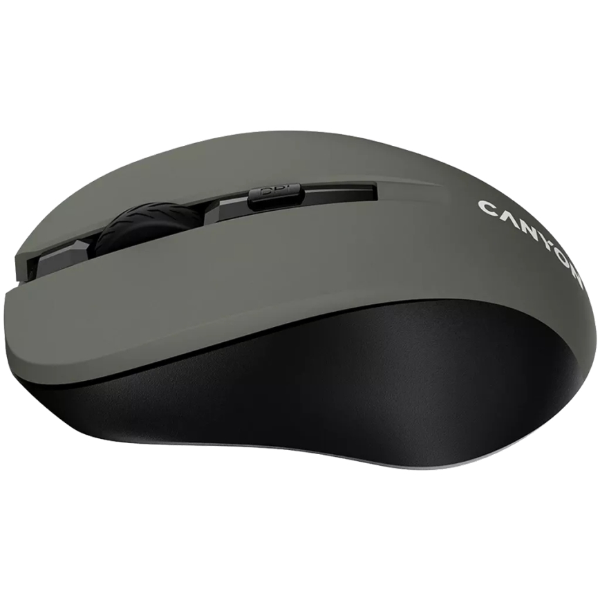 Canyon - Draadloze muis 800/1000/1200 DPI 2xAAA grijs