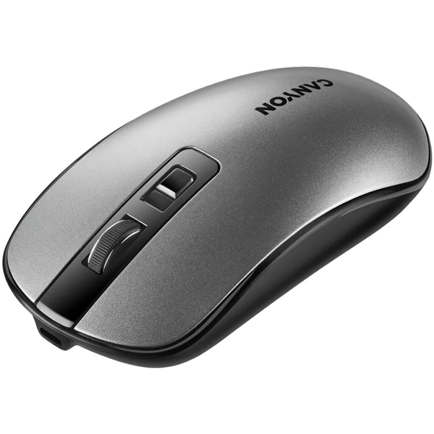 Canyon - Draadloze muis 800/1200/1600 DPI grijs