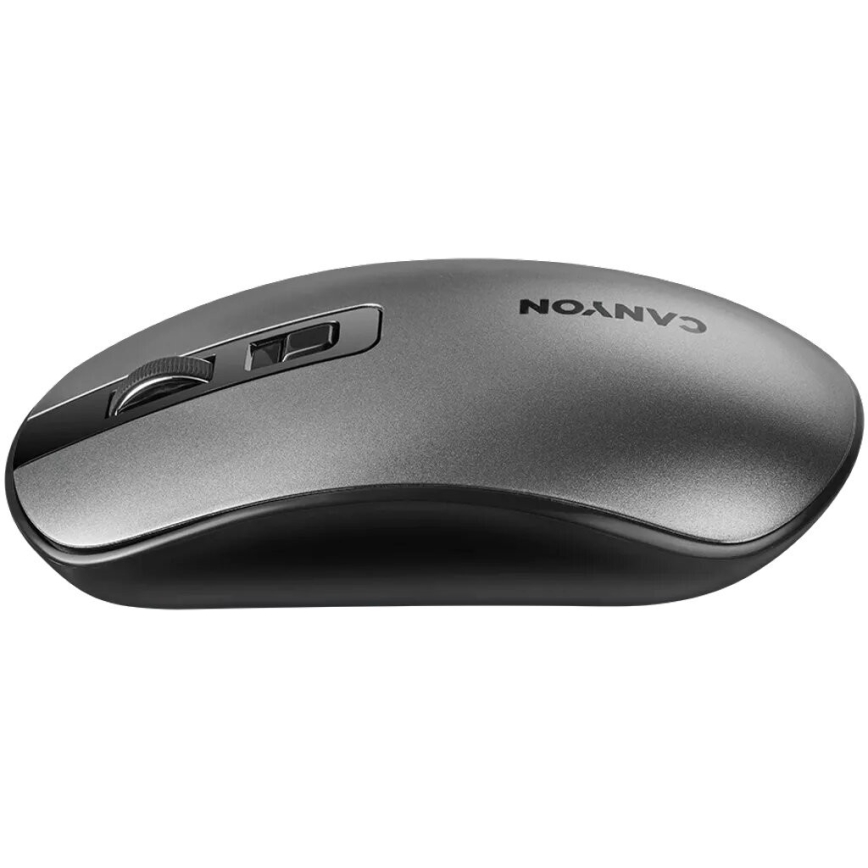 Canyon - Draadloze muis 800/1200/1600 DPI grijs