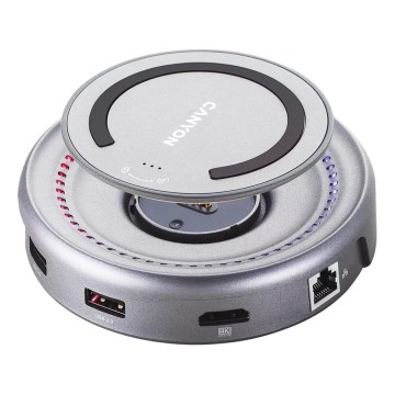 Canyon - Multipoorthub met oplader en USB-interface