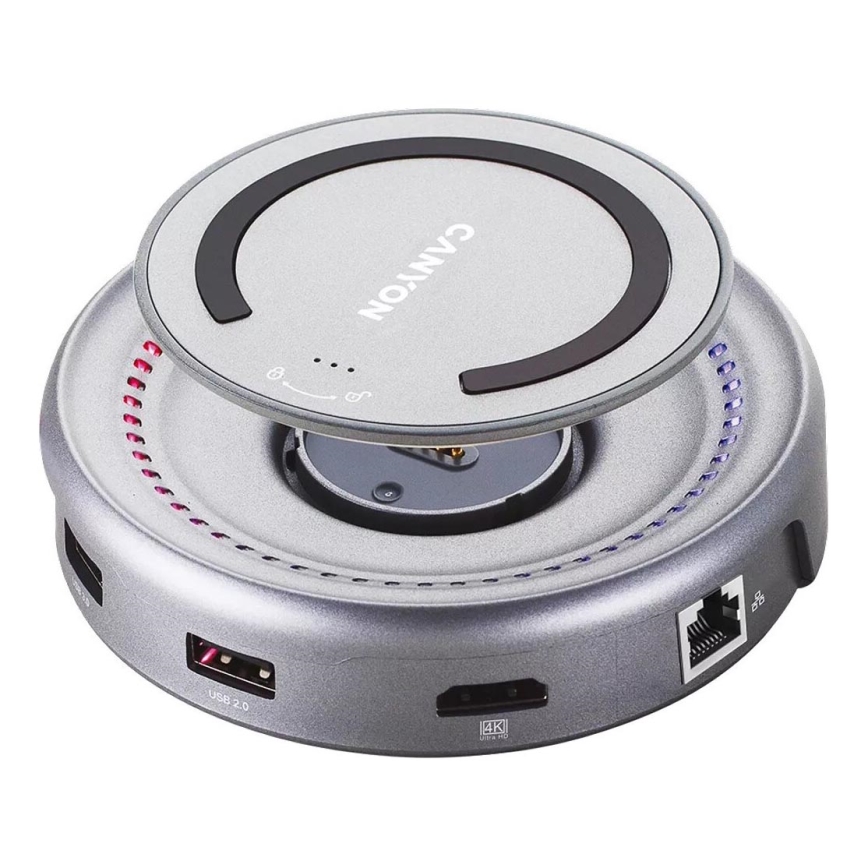 Canyon - Multipoorthub met oplader en USB-interface