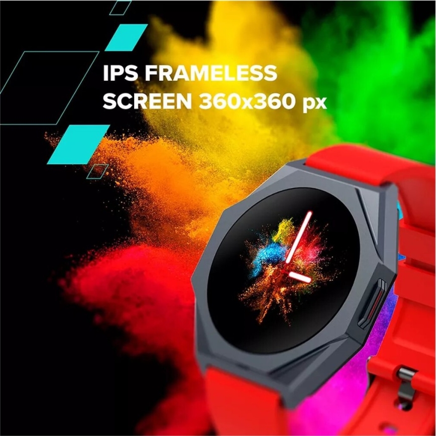 Canyon - Smart horloge OTTO IP68 zilver