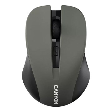 Canyon - Souris sans fil 800/1000/1200 DPI 2xAAA grise