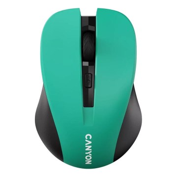 Canyon - Souris sans fil 800/1000/1200 DPI 2xAAA verte