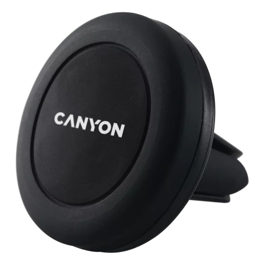Canyon - Support magnétique de téléphone pour voiture arrondi noir