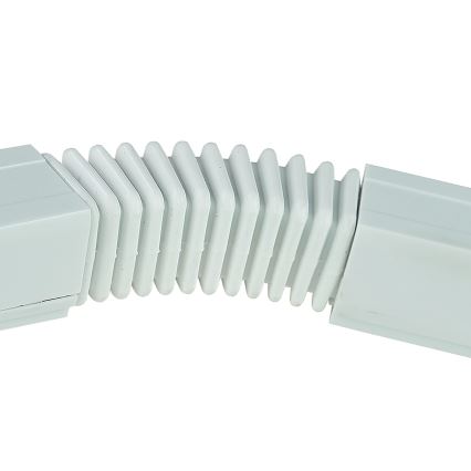 Capuchon d'extrémité de système de rail triphasé TRACER flexible blanc
