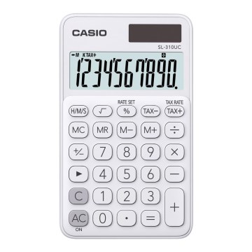 Casio - Calculatrice de poche 1xLR54 blanc