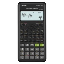 Casio - Calculatrice scolaire 1xLR44 noire