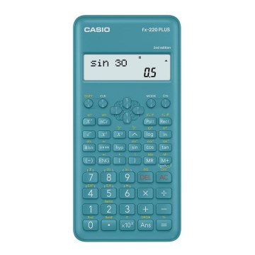 Casio - School Rekenmachine 1xAAA turkoois