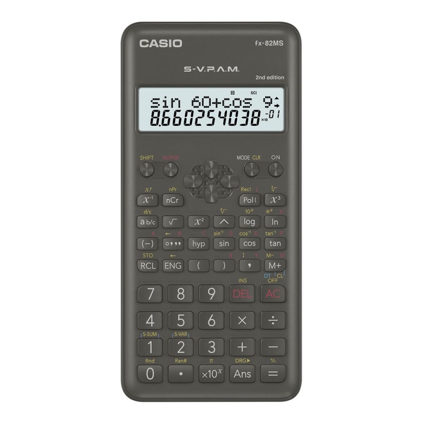 Stiptheid Knorrig man Casio - School Rekenmachine 1xAAA zwart | Lumimania