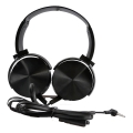 Casque filaire avec microphone mini-jack C