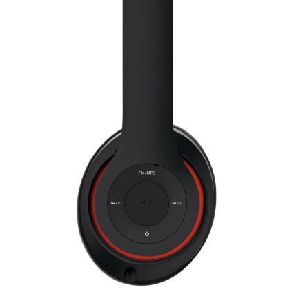 Casque sans fil avec Bluetooth 400 mAh noir