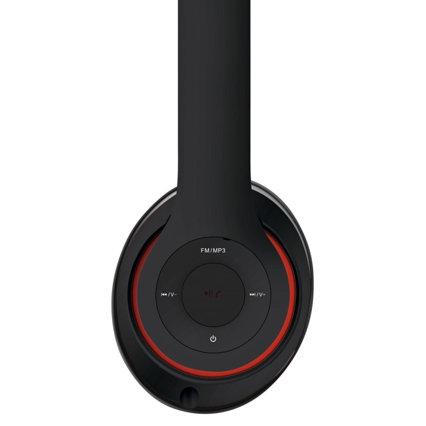 Casque sans fil avec Bluetooth 400 mAh noir
