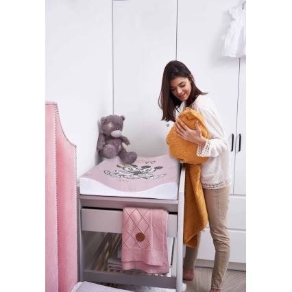 CebaBaby - Matelas à langer bilatéral COSY DISNEY 50x70 cm rose