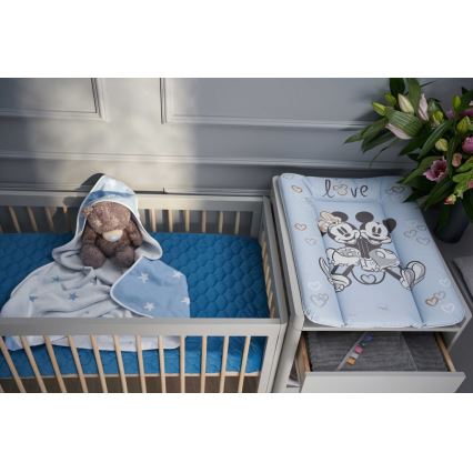 CebaBaby - Matelas à langer triangulaire DISNEY 50x70 cm bleu