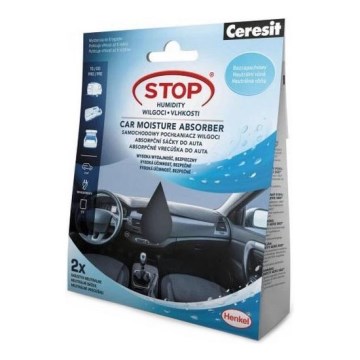 Ceresit - Absorptiezakjes voor in de auto 2x 50 g neutraal