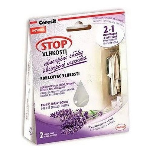 Ceresit - Vochtabsorberende zakjes 2 x 50 g lavendel