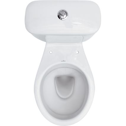 Cersanit K08-029 - Staand toilet met toiletzitting PRESIDENT keramiek/wit