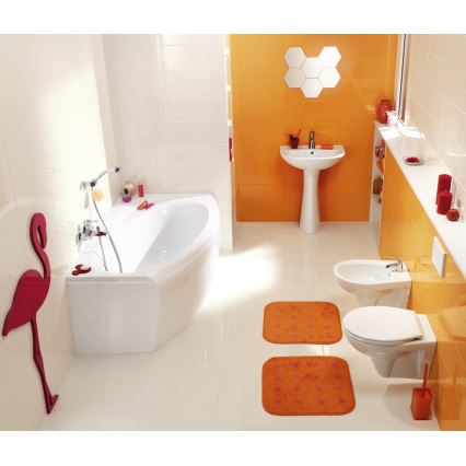 Cersanit K08-029 - WC sur pied avec abattant PRESIDENT céramique/blanc