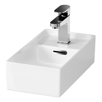 Cersanit K114-004 - Aanrecht wastafel CREA 22x40 cm keramiek/glanzend wit