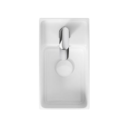 Cersanit K114-004 - Aanrecht wastafel CREA 22x40 cm keramiek/glanzend wit