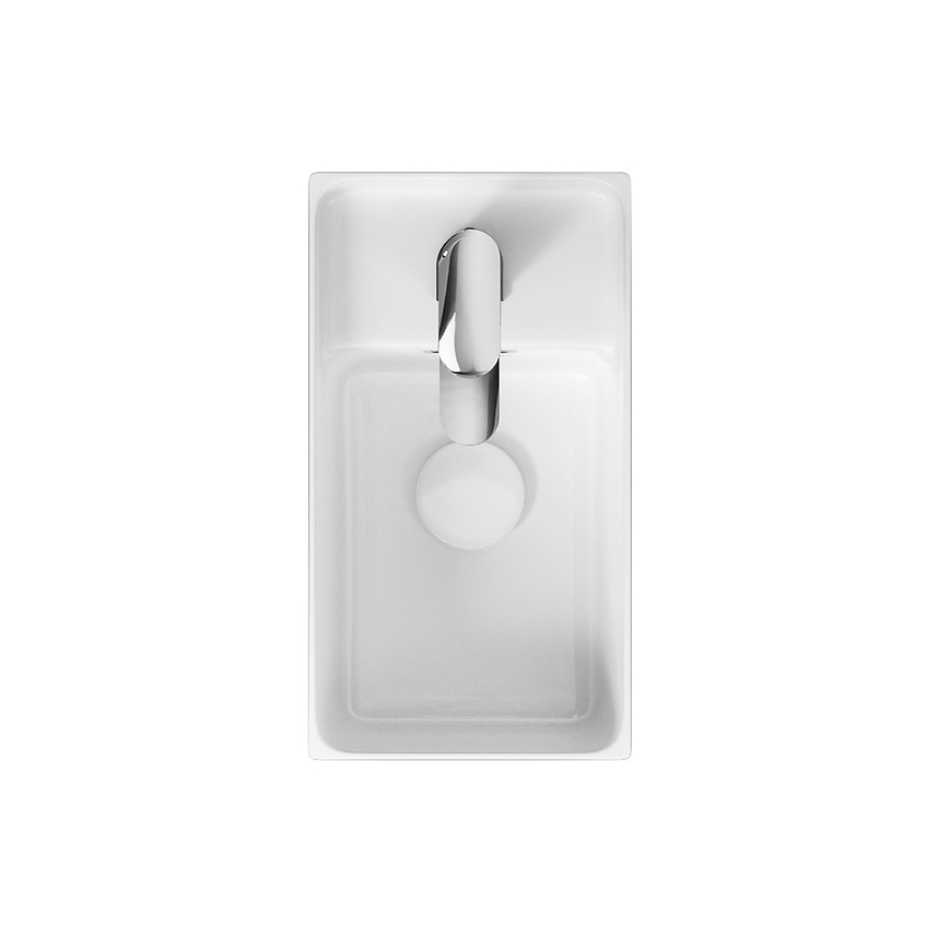 Cersanit K114-004 - Aanrecht wastafel CREA 22x40 cm keramiek/glanzend wit