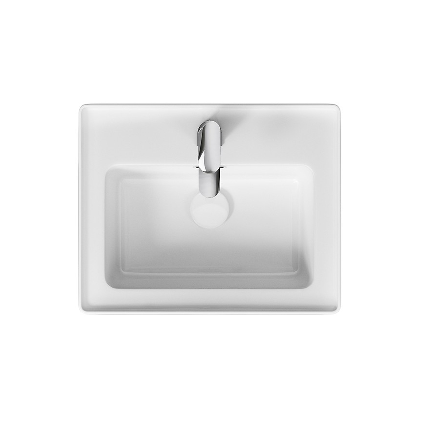 Cersanit K114-005 - Wastafel voor opbouw/wandmontage CREA 40x50,5 cm keramiek/glanzend wit