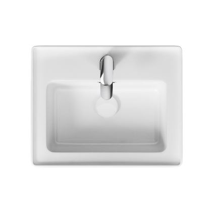 Cersanit K114-005 - Inbouw wastafel CREA 40x50,5 cm keramiek/glanzend wit