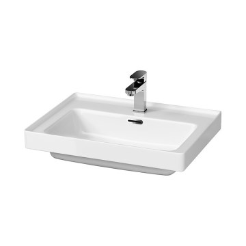 Cersanit K114-006 - Inbouwwastafel CREA 44,5x60 cm keramiek/glanzend wit