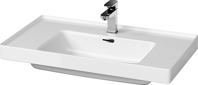 Cersanit K114-017 - Inbouw wastafel CREA 44,5x80,5 cm keramiek/glanzend wit