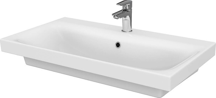 Cersanit K116-013 - Inbouw wastafel MODUO 45x80 cm keramiek/glanzend wit