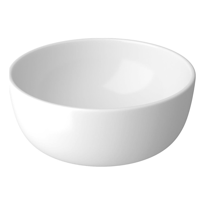 Cersanit K116-047-ECO - Opzetwastafel MODUO Ø 35 cm keramiek/hoogglans wit