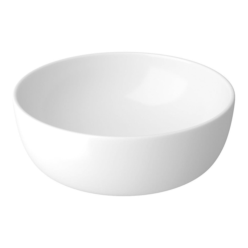 Cersanit K116-048-ECO - Opzetwastafel MODUO Ø 40 cm keramiek/glanzend wit