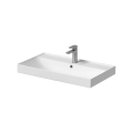 Cersanit K120-010 - Inbouwwastafel LARGA 46x80,5 cm keramiek/glanzend wit