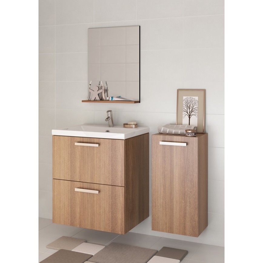 Cersanit K32-004-BOX - Lavabo à poser/suspendu COMO 45x80 cm céramique/blanc brillant