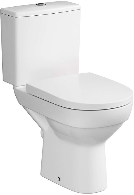 Cersanit K35-035 - Staande toilet met toiletzitting CITY keramiek/wit