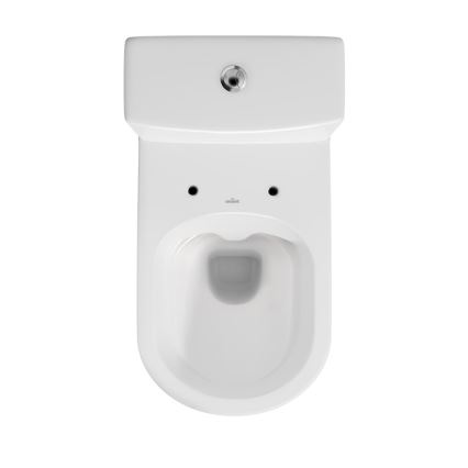 Cersanit K35-035 - Staande toilet met toiletzitting CITY keramiek/wit