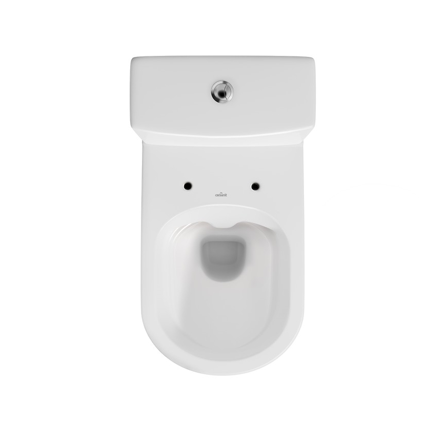 Cersanit K35-035 - Staande toilet met toiletzitting CITY keramiek/wit