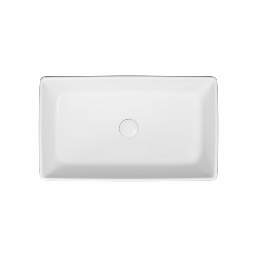 Cersanit K35-047-ECO - Lavabo à poser CITY 36x60 cm céramique/blanc brillant