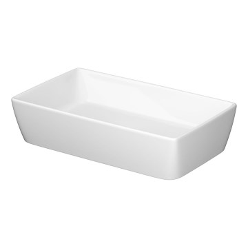 Cersanit K35-047-ECO - Opzetwastafel CITY 36x60 cm keramiek/hoogglans wit