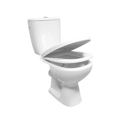 Cersanit K667-052 - WC sur pied avec abattant ARTECO céramique/blanc
