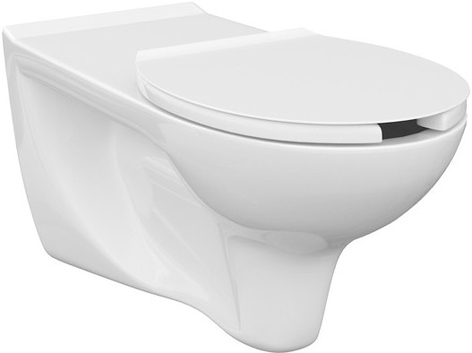 Cersanit K670-002 - Barrièrevrij hangend toilet ETIUDA keramiek/wit