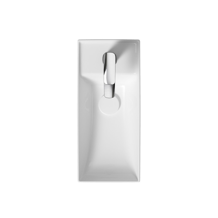 Cersanit K677-005 - Opbouwwastafel LARGA 22x50 cm keramiek/glanzend wit