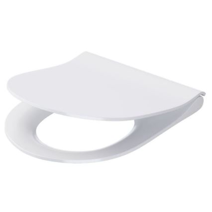 Cersanit K701-104 - Toilettes suspendues avec abattant CITY OVAL céramique/blanc