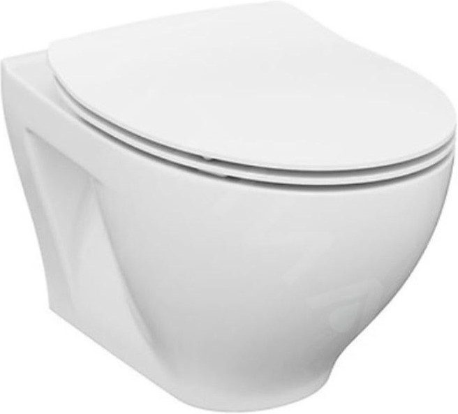Cersanit K701-147 - Wandtoilet met toiletbril SAVIO keramiek/wit