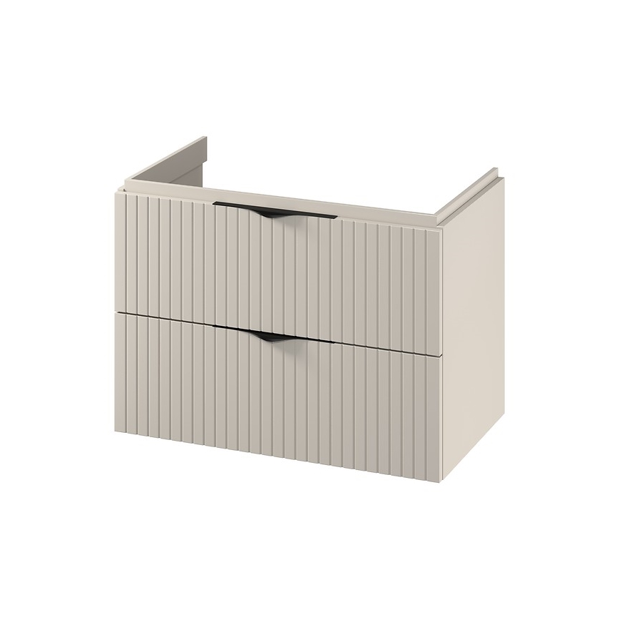 Cersanit S1015-003 - Meuble sous-vasque suspendu TIRSO 80x45 cm beige