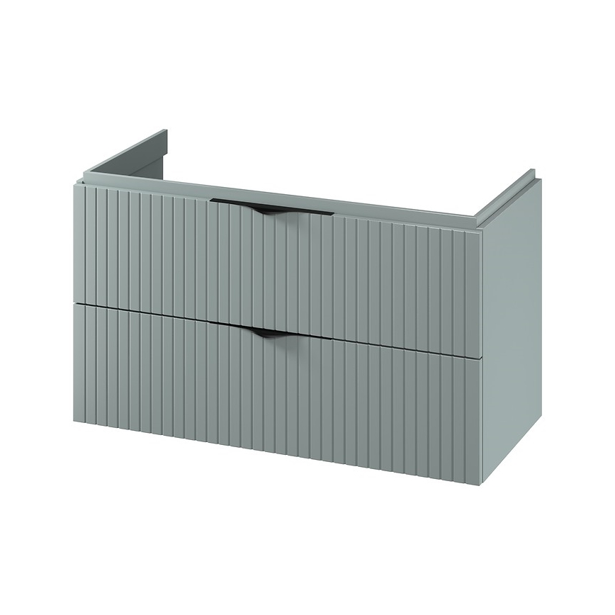 Cersanit S1015-012 -Hangend badkamermeubel onder de wastafel TIRSO 100x45 cm mintgroen