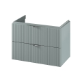 Cersanit S1017-001 - Hangende badkamerkast voor onder de wastafel TIRSO 80x55x45 cm mintgroen
